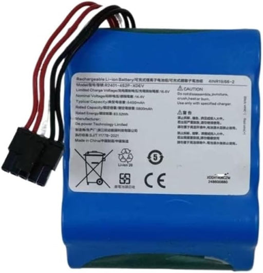 Dreame X40 Pro Ultra Lithium - ion Battery Replacement - Robot Specialist - 