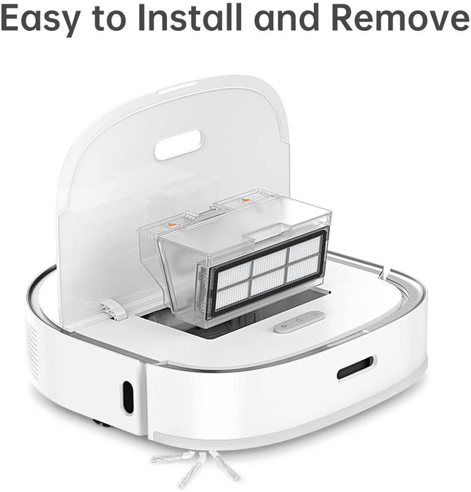 Odashen Confezione da 4 filtri HEPA per aspirapolvere robot Xiaomi Dreame L10s Ultra/L10 Ultra/L10s Pro/D10 Plus, lavabili e riutilizzabili Odashen Confezione da 4 filtri HEPA per aspirapolvere robot Xiaomi Dreame L10s Ultra/L10 Ultra/L10s Pro/D10 Plus, lavabili e riutilizzabili