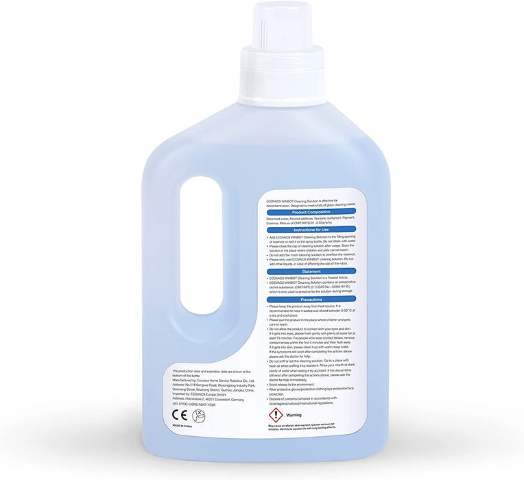 Winbot W1 Pro Cleaning Solution 1l (Genuine) - Robot Specialist