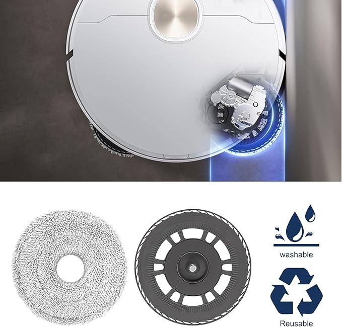 Dreame Mop Pads for L10s Pro Ultra Heat/X40 Ultra/L20 Ultra / X40 Master / L40 Ultra - Robot Specialist - Mop Pads