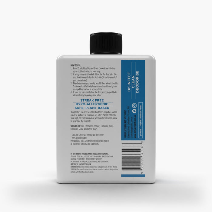 Pet - Friendly Tile Grout Cleaner Concentrate for Floors - Robot Specialist - Cleaning Solution