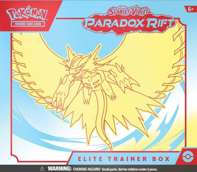 POKÉMON TCG Scarlet & Violet 4 Paradox Rift Elite Trainer Box - Robot Specialist