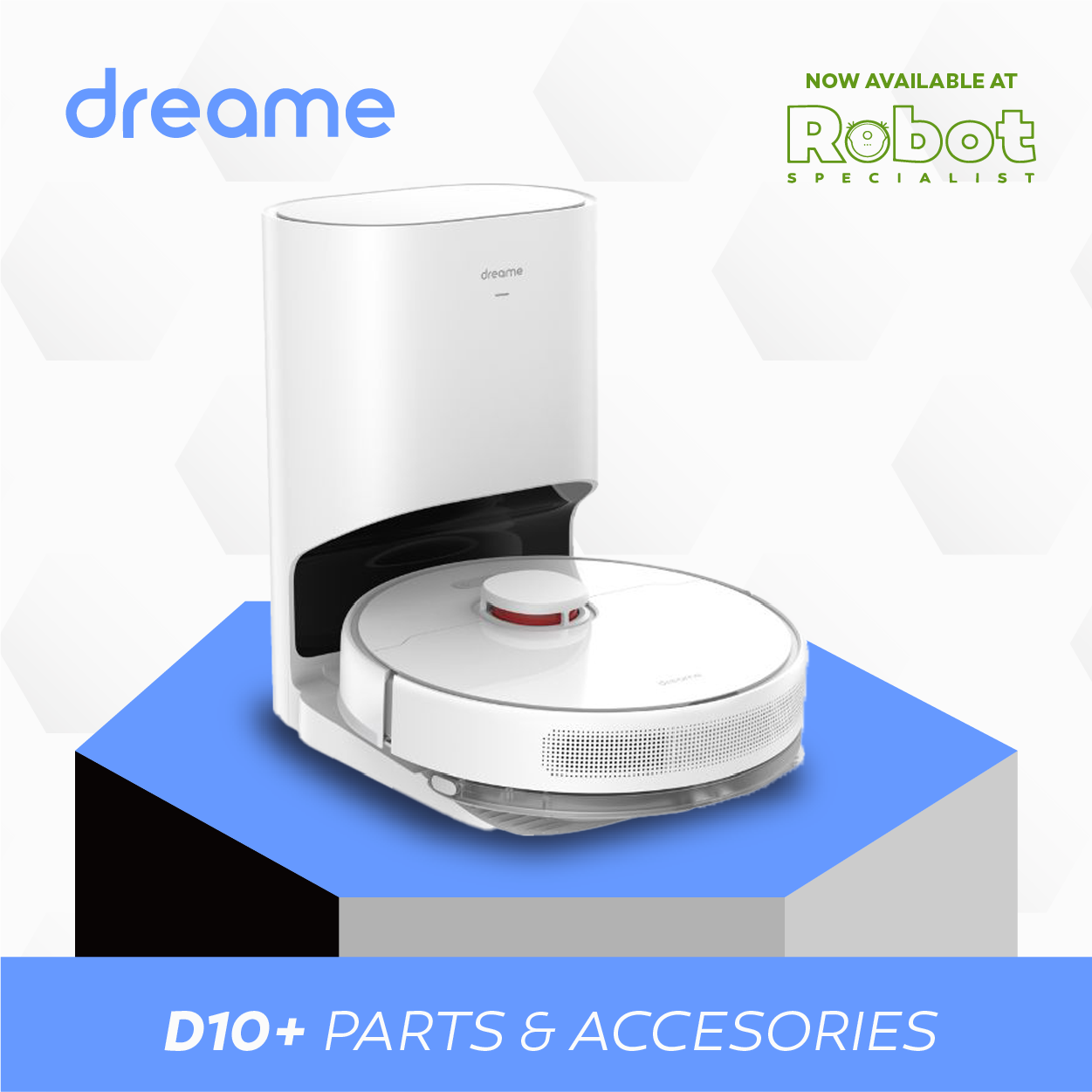 Dreame D10 Plus Robot Vacuum Cleaner Accessories