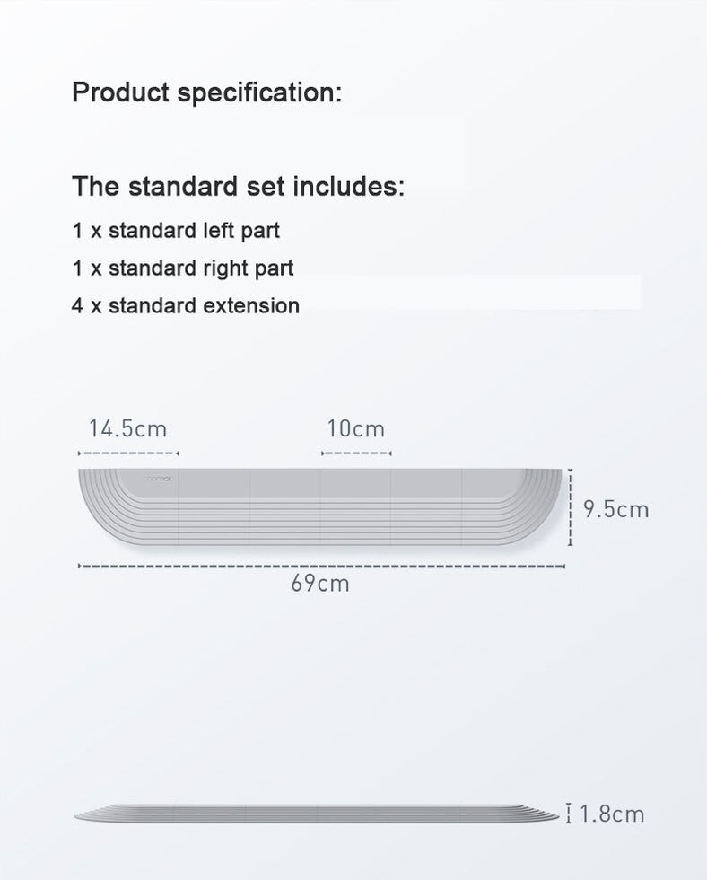 Roborock Branded Ramp - 18mm Clearance Suitable for ALL Robotic Vacuum ...