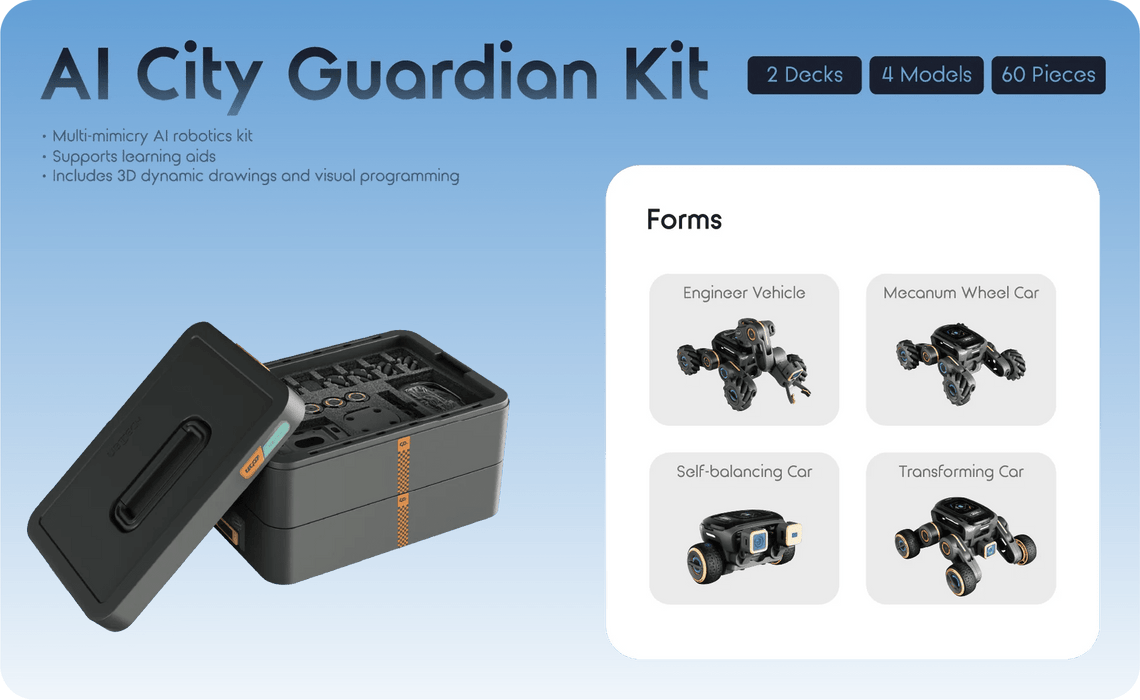 UBTECH: UGOT AI City Guardian - Robot Specialist - UB Tech educational robot