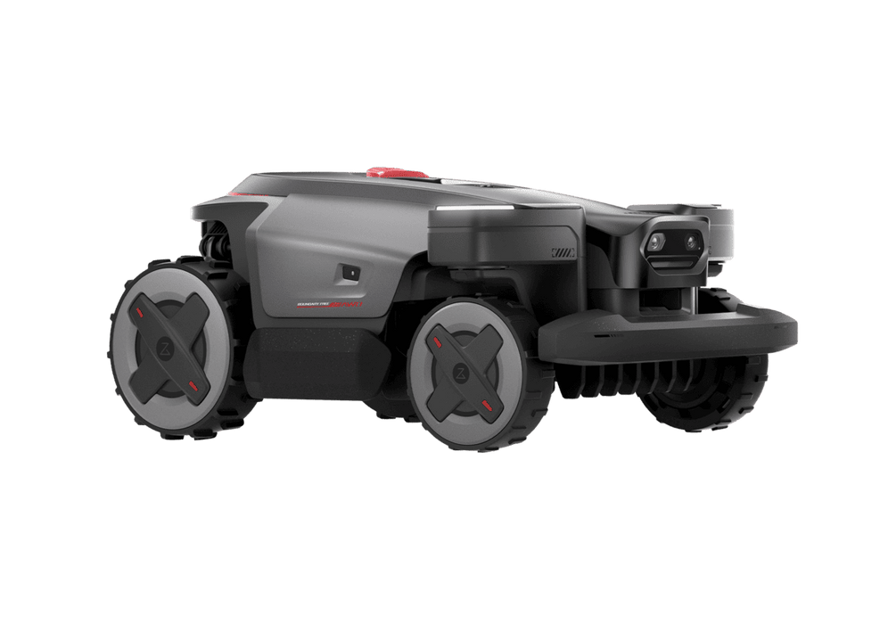 RockMow Z115, RTK + VSLAM Navigation, 4WD with Dynamic Suspension, 1500m², 39° Slopes - Robot Specialist - Robot Mowers