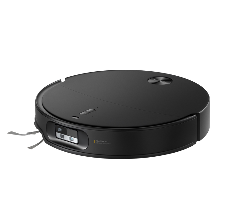 Roborock Qrevo Edge 2 robot vacuum black top view