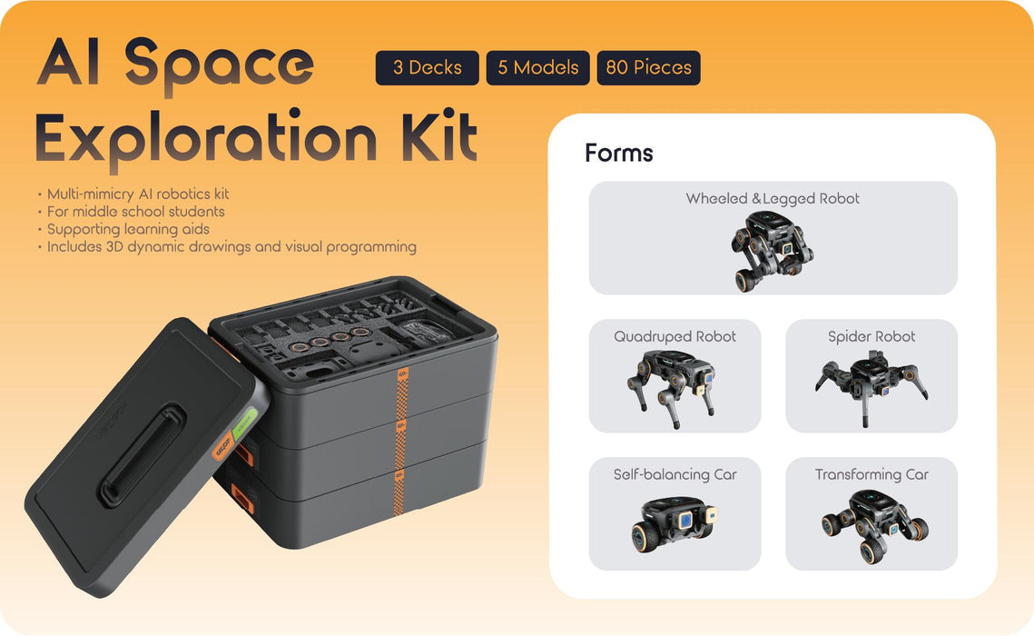 UBTECH: UGOT AI Space Exploration - Robot Specialist - UB Tech educational robot