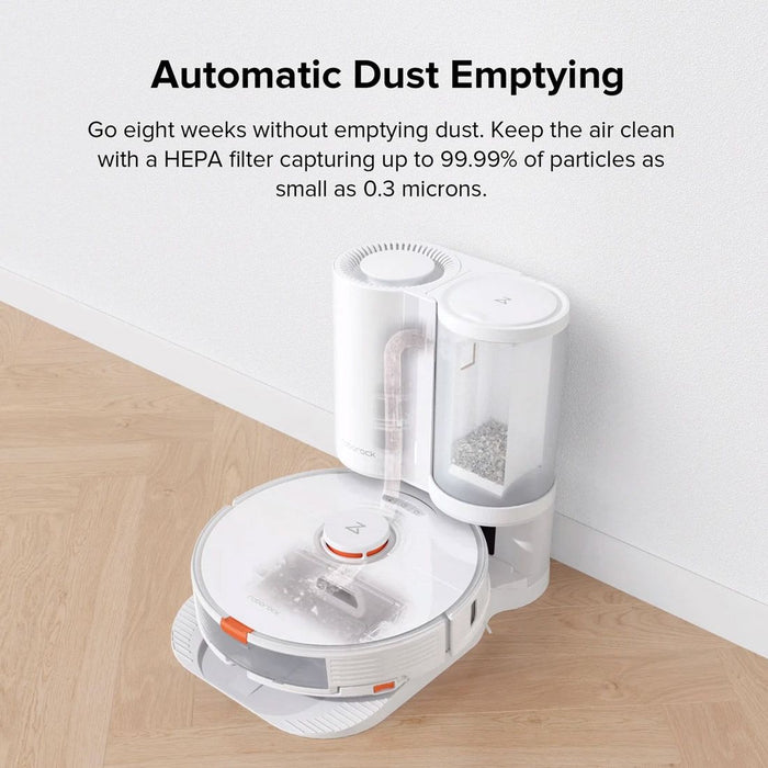 Roborock S7 + Robotic Vacuum Cleaner & Auto Empty Docking Station (In Stock Wed 24/11) - Robot Specialist